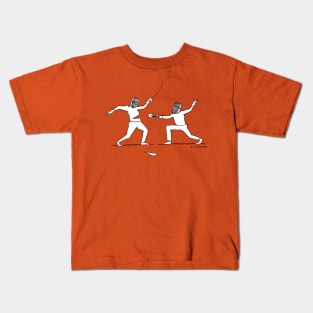 Pizza Fencing Kids T-Shirt